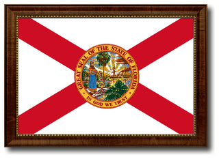 Florida State Flag Canvas Print, 27"x39"