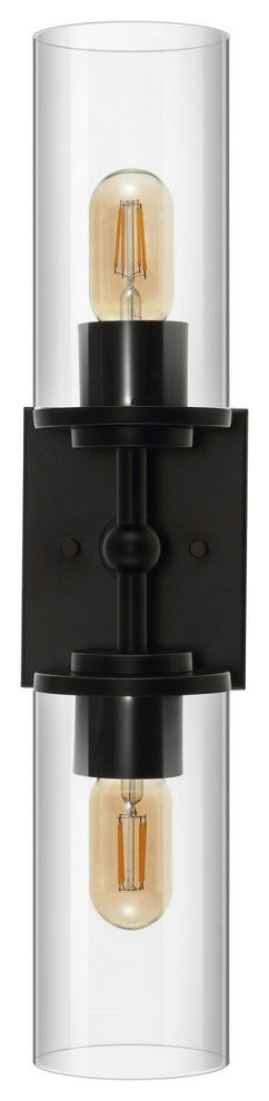 Safavieh Lolita 2 Lt 6" Wall Sconce, Black