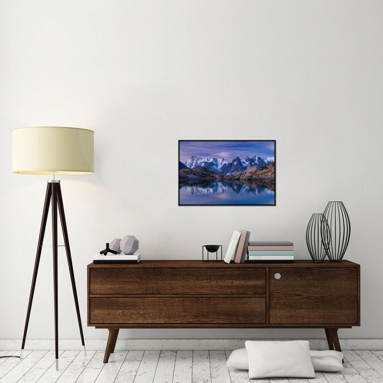 "Dreams Before The Dawn" Framed Canvas Giclee by Alexey Kharitonov, 31x21"