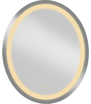 Captarent Collection 60" x 36" Rectangular Illuminated Integrated LED Mirror, 30 in X 1.61 in X 36 in