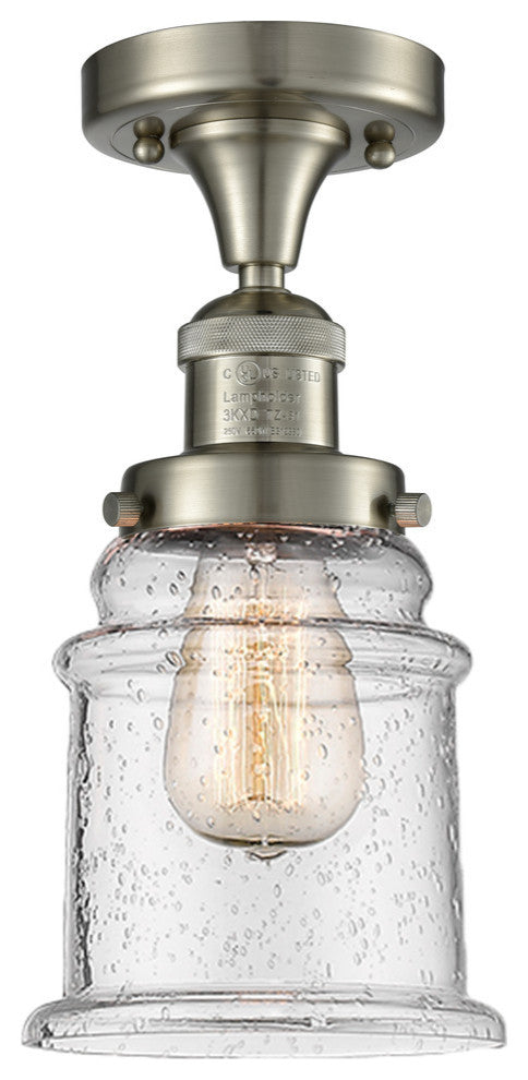 Innovations Lighting 517-1Ch-Sn-G184 1 Light Semi-Flush Mount