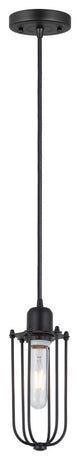 Innovations 900-1P-BK-CE225-BK-LED 1-Light Mini Pendant, Matte Black