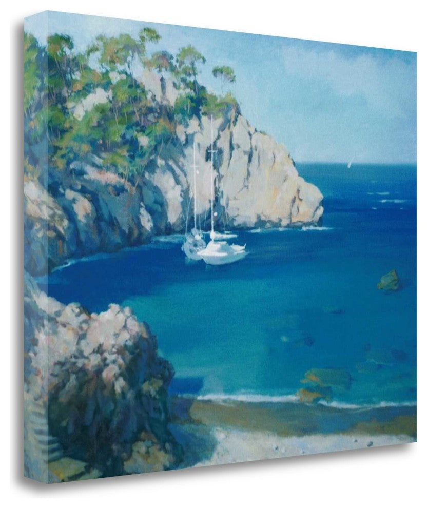 "Cala Secreta" By Alex Hook Krioutchkov, Giclee Print on Gallery Wrap Canvas