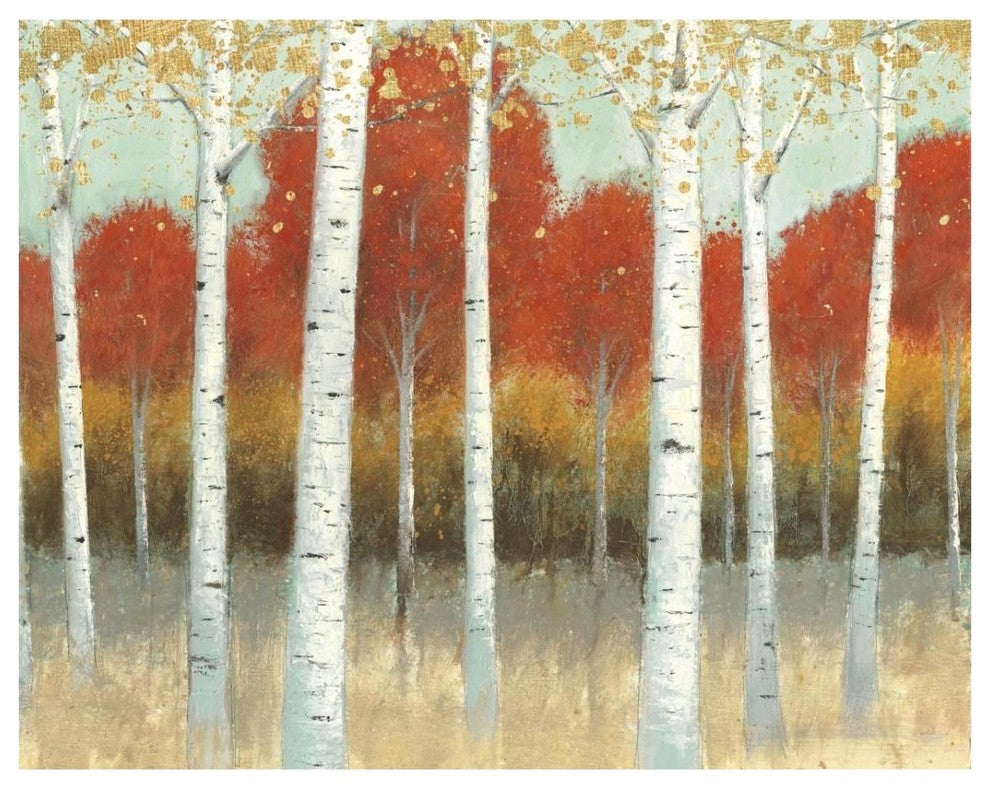"Fall Promenade I" Digital Paper Print by James Wiens, 30"x24"