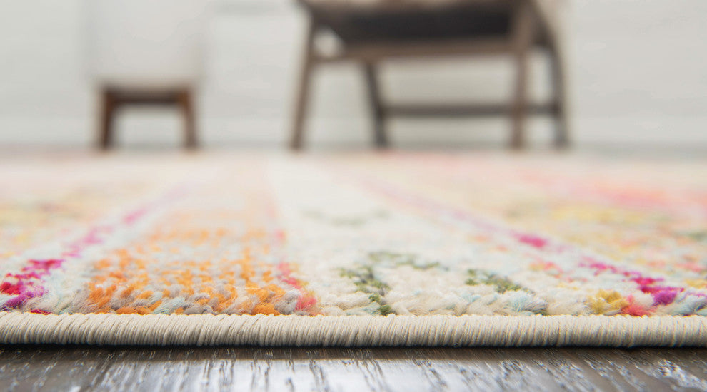 Unique Loom Multicolored Yosemite Sedona 6'' 0 x 6'' 0 Square Rug