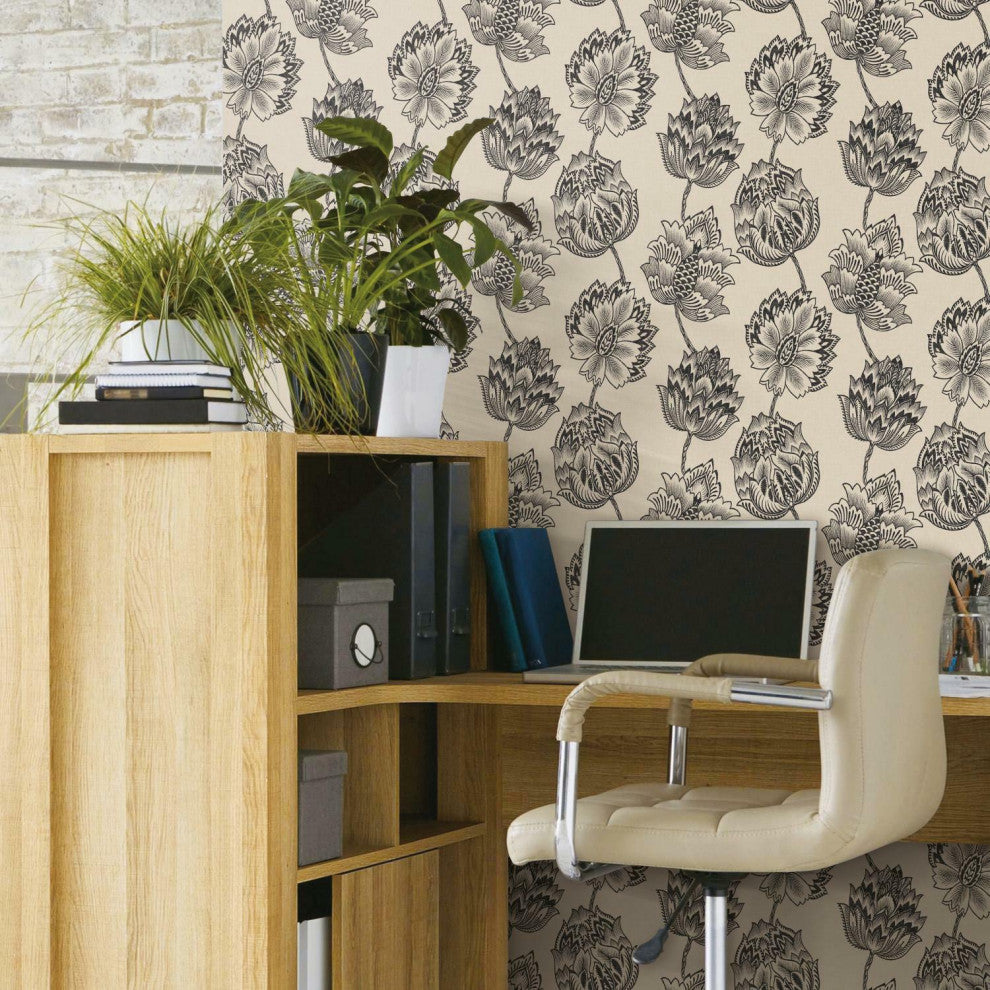 Batik Jacobean Peel & Stick Wallpaper