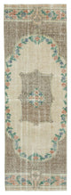 Vintage Turkish Runner Rug 3' x 8' 10", 36 in. x 106 in.