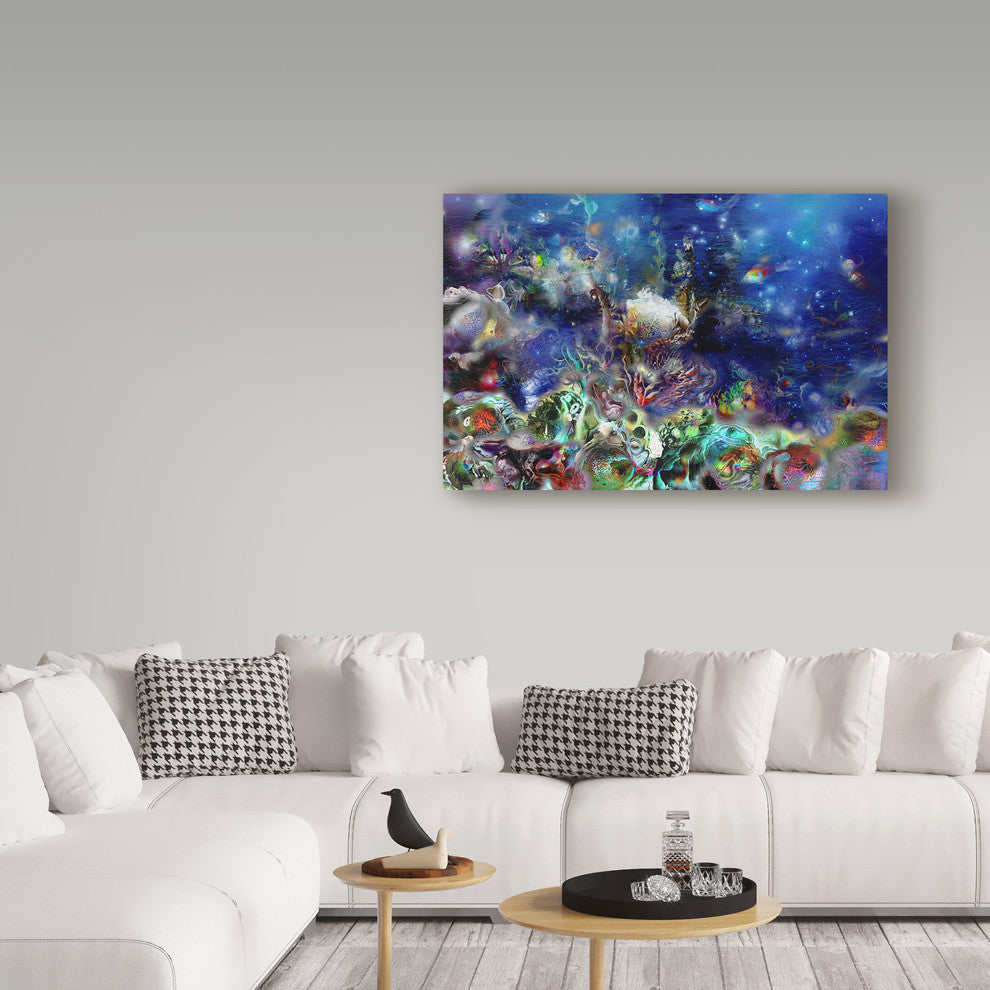 "Coral Reef Lilac" by RUNA, Canvas Art, 16"x24"