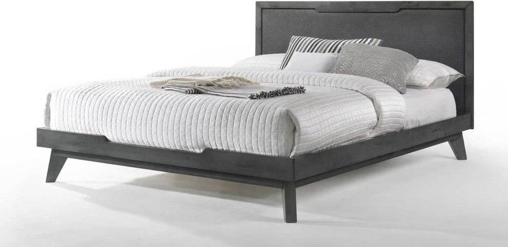 Nova Domus Soria Modern Gray Wash Bedroom Set, Eastern King