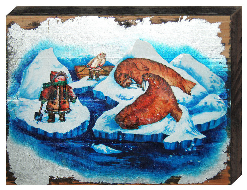 Alaska Walrus Block