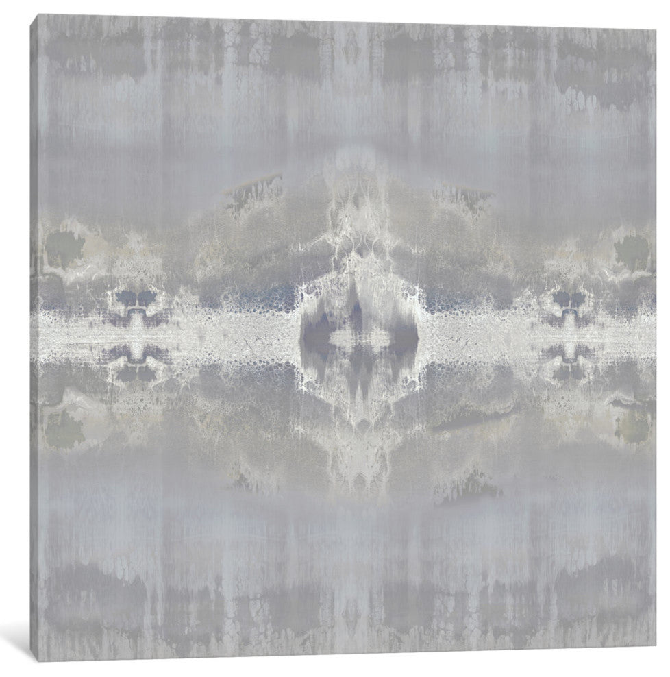 "Entice - Grey" by Ellie Roberts, Canvas Print, 12"x12"