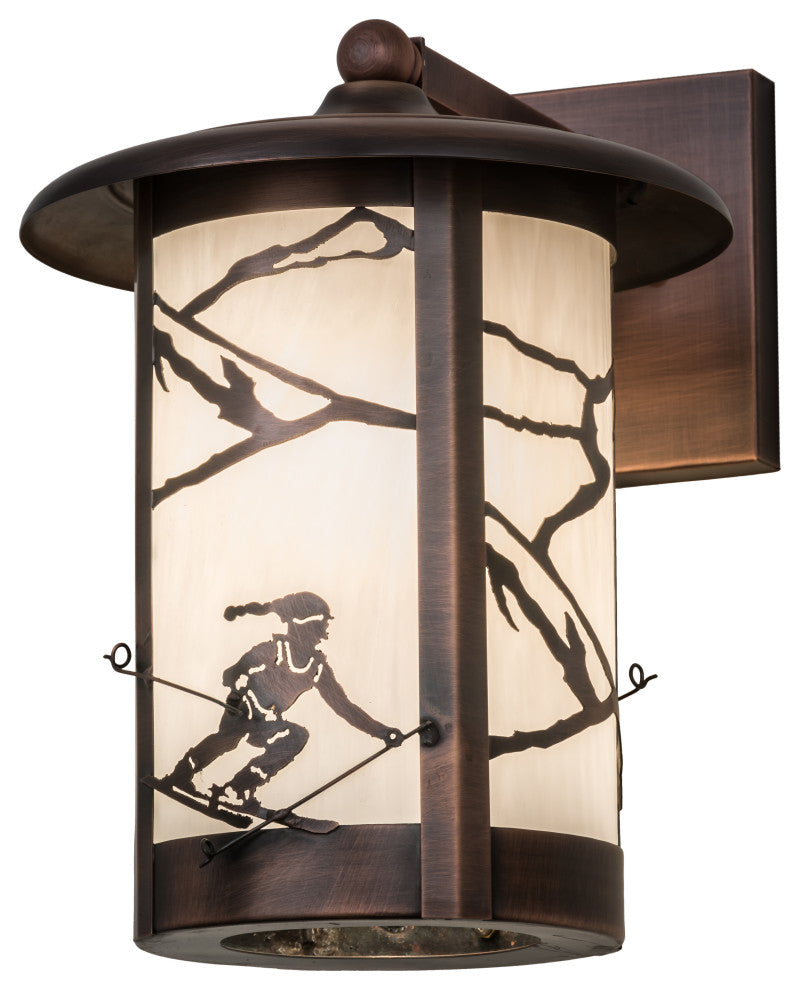 10W Fulton Alpine Solid Mount Wall Sconce