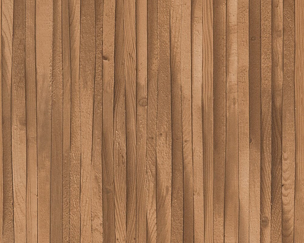 DecoWorld 2, Natural  Brown Wallpaper Roll, Modern Wall Decor Accent