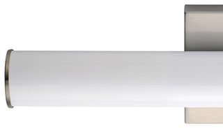 Maxim 52100 Rail 18" Tubular LED Bath Bar - Compliant - Black