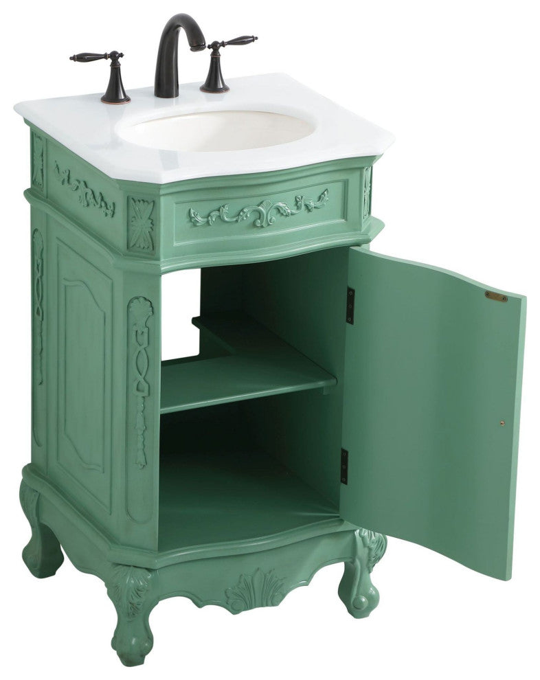 Elegant Lighting VF10121-VW Danville 21" - Antique White