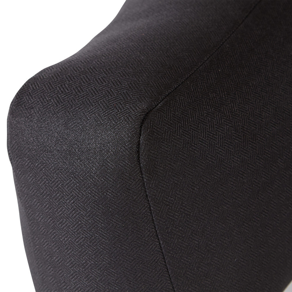 Greendale Home Fashions Jumbo Bed Rest Pillow, Black
