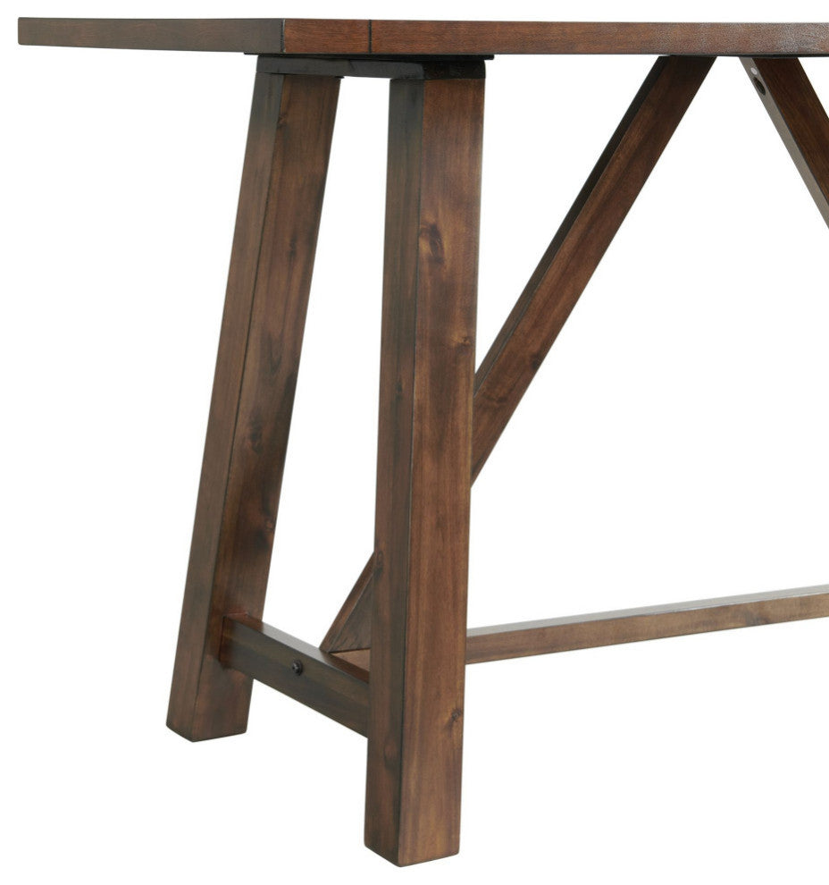 Picket House Furnishings Regan 6-Piece Counter Height Dining Set, Cherry