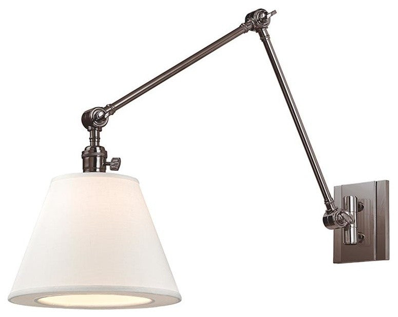 Hudson Valley 6234-HN, 1 Light Swing Arm Wall Sconce