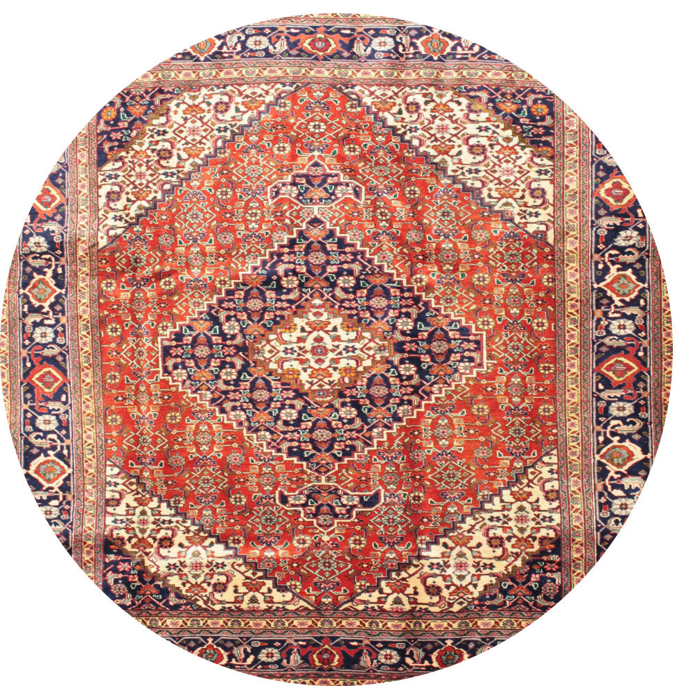 Ahgly Company Indoor Round Traditional Area Rugs, 3' Round