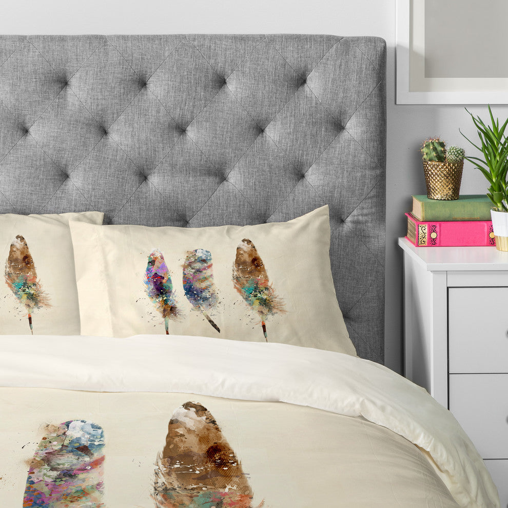 Deny Designs Brian Buckley free feathers Pillowcase