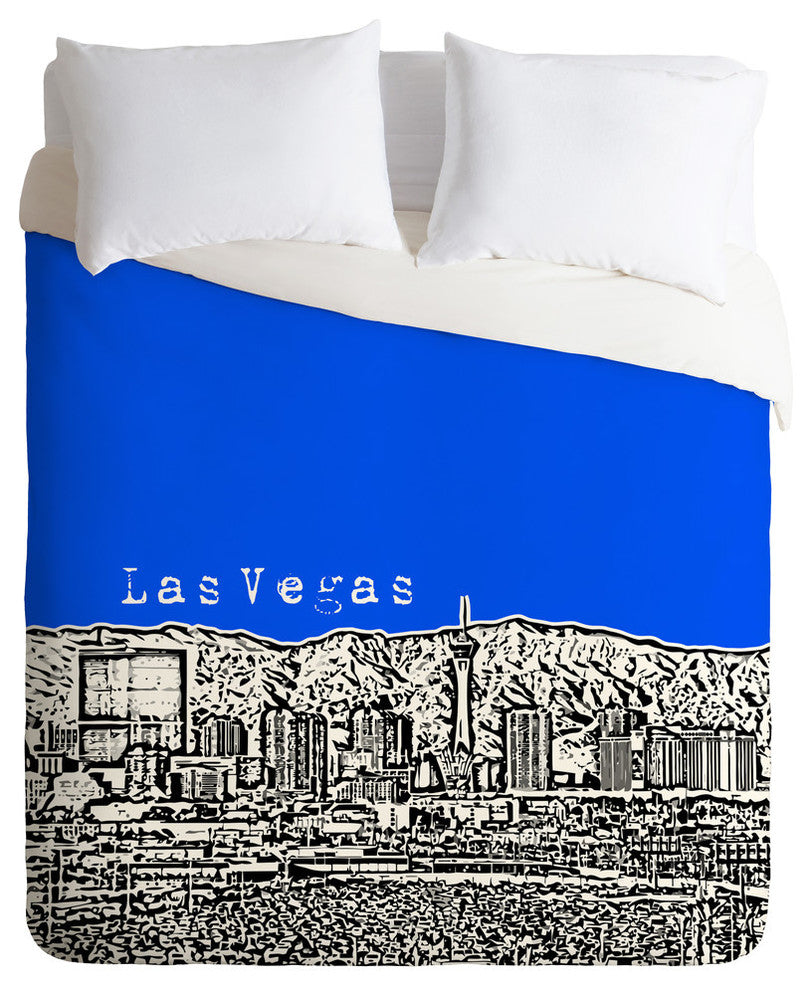 Deny Designs Bird Ave Las Vegas Royal Duvet Cover - Lightweight