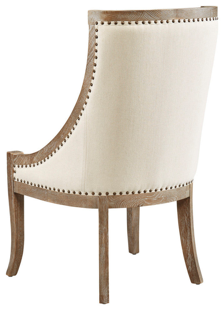 Linen Scoop Chair