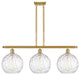 Innovations 516-3I-SG-G1215-10-LED 3 Light Island Light, Satin Gold