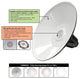 16" Vintage LED Down Light With Urban Arm, Black