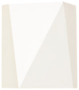 Calx Outdoor LED Sconce, Uplight/Downlight, Textured White, Cool White