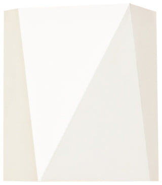 Calx Outdoor LED Sconce, Uplight/Downlight, Textured White, Cool White