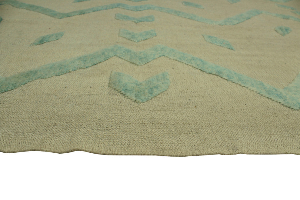 High-Low Kilim Wilhelmi Beige Rug