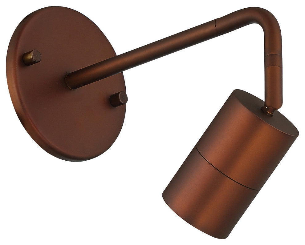 Access Cafe 1-Light LED Wall Or Ceiling Spotlight Bronze