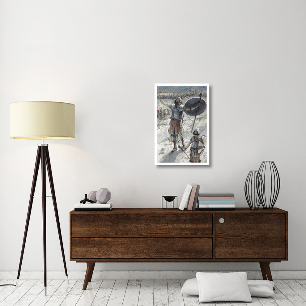 "Defiance of Goliath" Digital Paper Print by James Tissot, 21"x32"