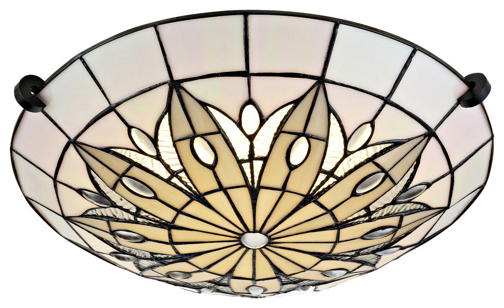 Annad LED Tiffany Flush Mount