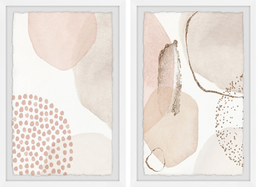 Critical Density Diptych, 2-Piece Set, 16x24 Panels