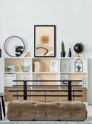 "Arching Channel" Framed Painting Print, 12x18