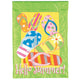 Flag Hello Summer Flip Flops 13x18