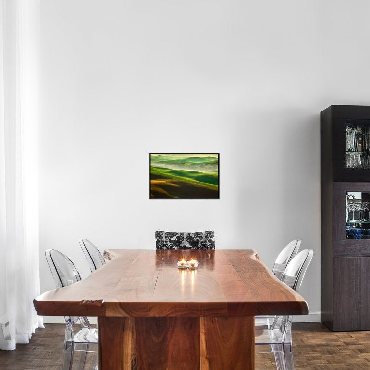 "Freedom" Framed Canvas Giclee by Krzysztof Browko, 23x15"