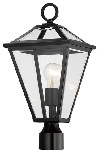 Maxim 30568 Prism 14" Tall Post Light - Black