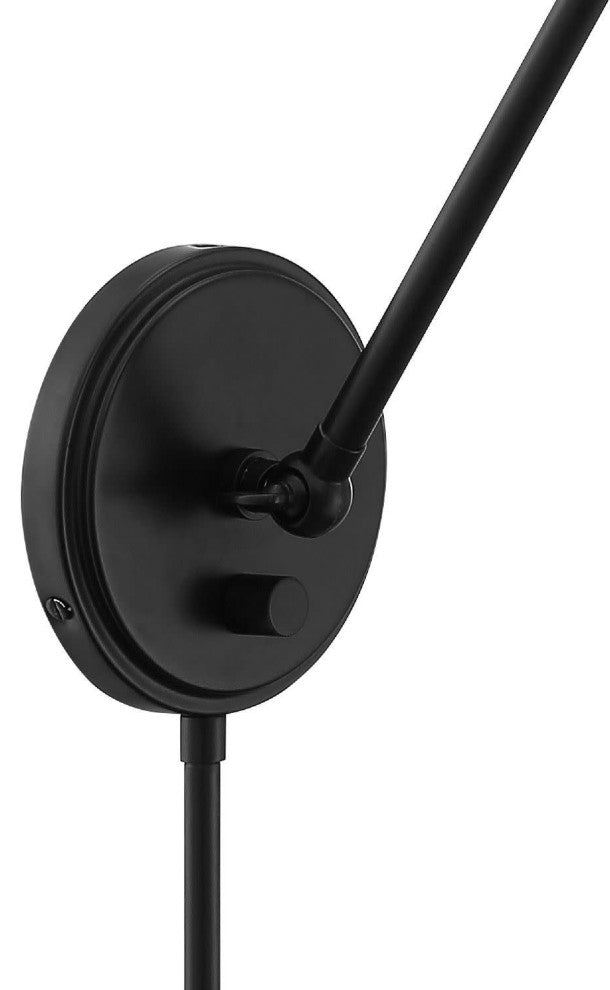 Crystorama Lighting Group MIT-A8021 Mitchell 31" Tall Wall Sconce - Matte Black