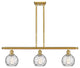 Innovations 516-3I-SG-G1215-6-LED 3 Light Island Light, Satin Gold