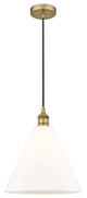 Innovations 616-1P-BB-GBC-121-LED 1-Light Mini Pendant, Brushed Brass