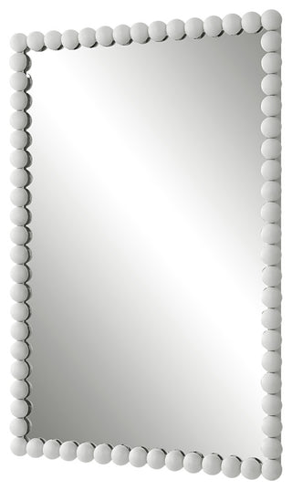 Uttermost 09790 Serna White Vanity Mirror
