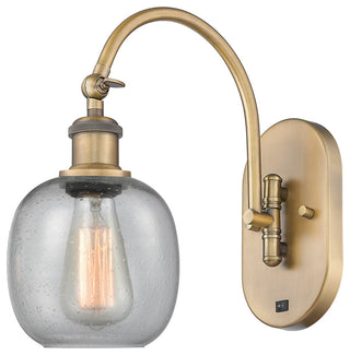 Innovations 518-1W-BB-G104 1-Light Sconce, Brushed Brass