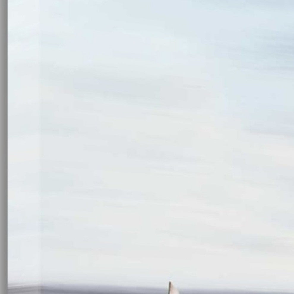 Behind the Beach Dunes View 1 Giclee Wrap Canvas Wall Art