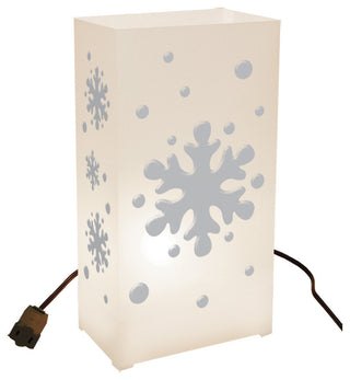 Electric Luminaria Kit Snowflake