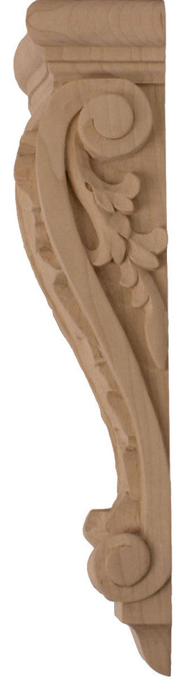Medium Farmingdale Acanthus Pilaster Corbel, Lindenwood
