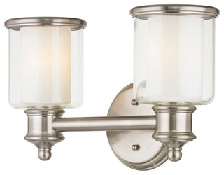Middlebush 2-Light Bath Vanity, Brushed Nickel