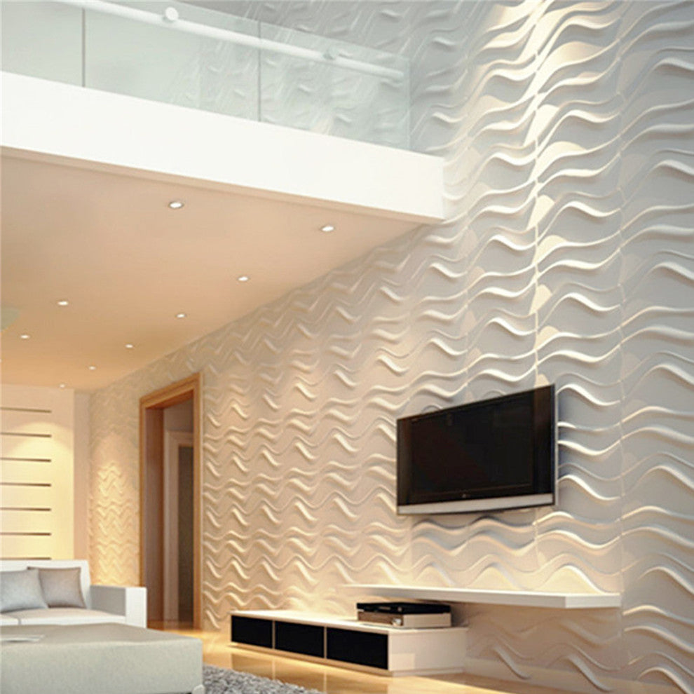 3D Wall Panel DIY Home Decor PVC Brick Modern Decorative Wallpaper 32 sq ft