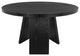 Safavieh Couture Julianna 54" Wood Dining Table, Black